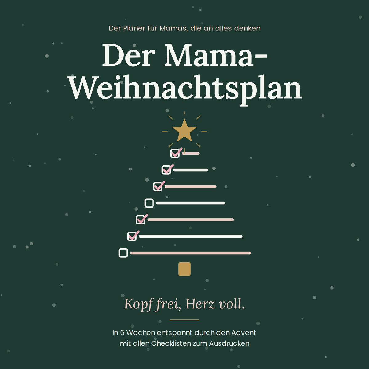 Der Mama-Weihnachtsplan